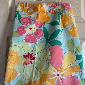 Talbots Summer mini skirt